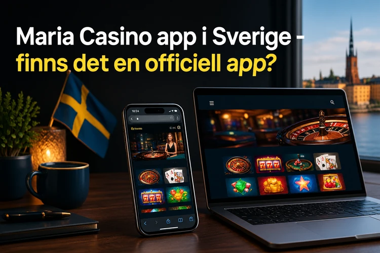 Maria Casino app i Sverige - finns det en officiell app?