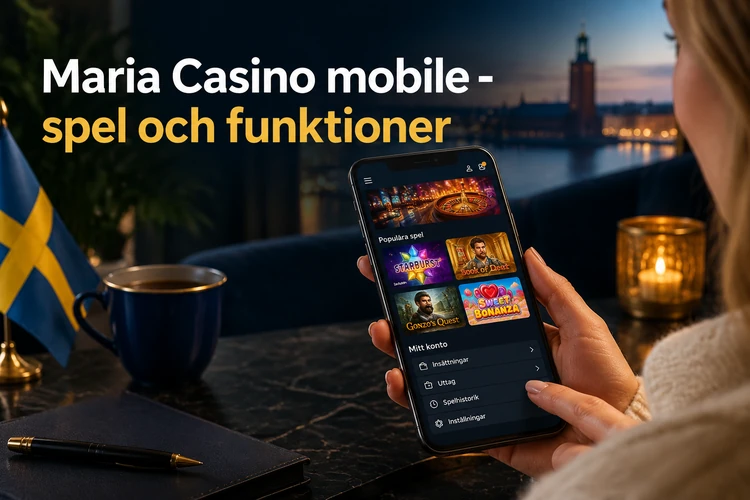 Maria Casino app Android - nedladdning eller mobilwebb?
