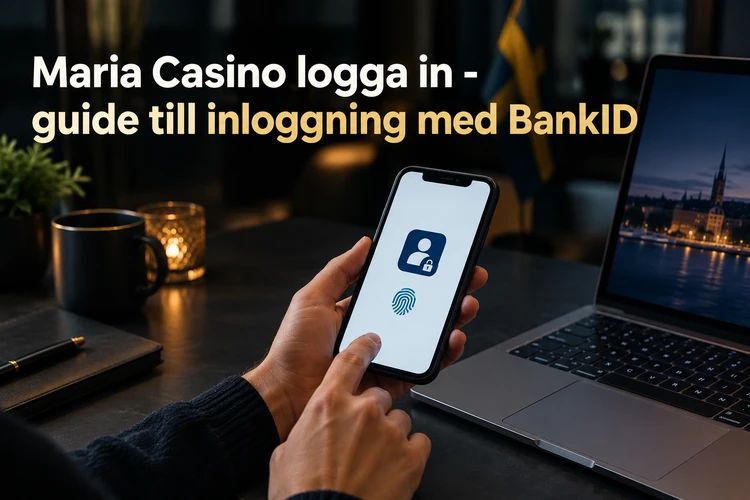 Maria Casino logga in - guide till inloggning med BankID